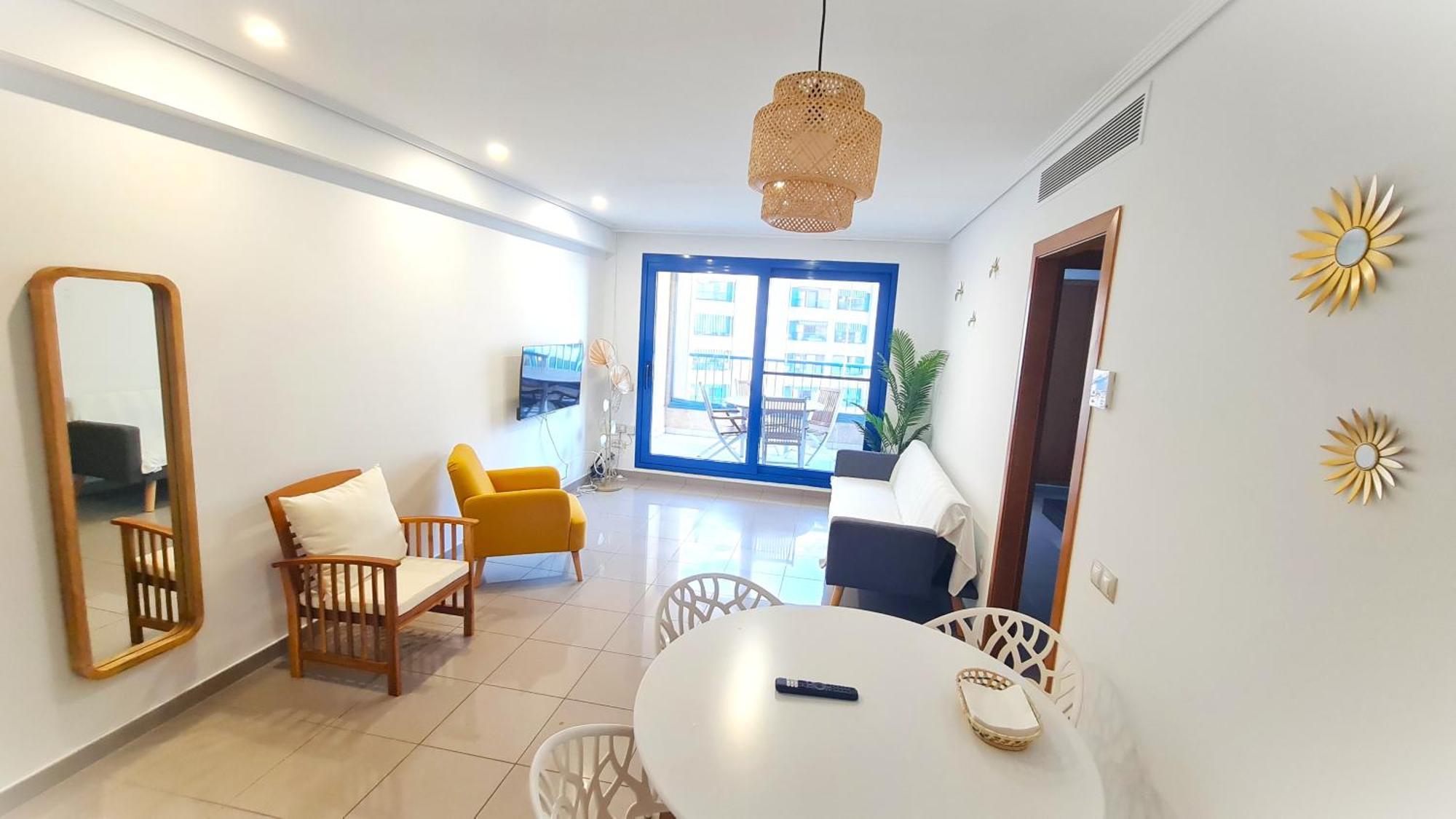 Beach Valencia Luxury D15-9 Apartment With Terrace And Sea Views With Two Rooms Exterior photo